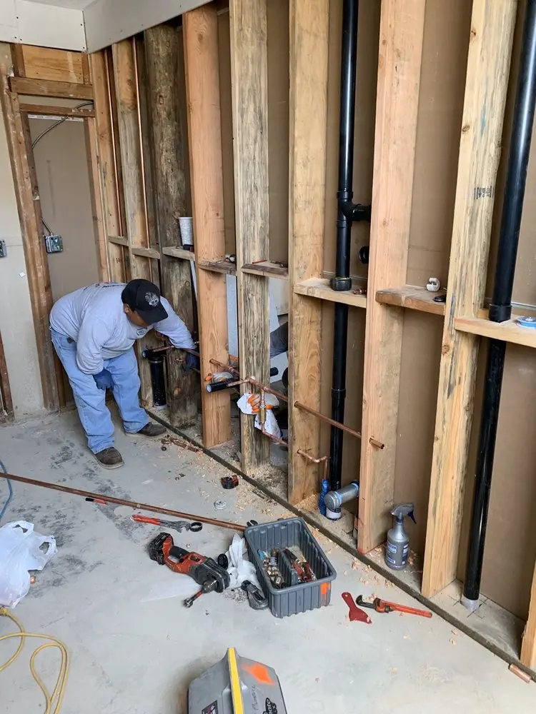 Commercial rough-in plumbing for Gas Line Repair in Sparr Heights